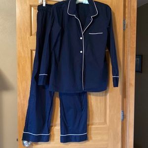 j crew pajama loungewear set